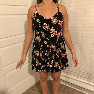 Cross back Floria skater dress